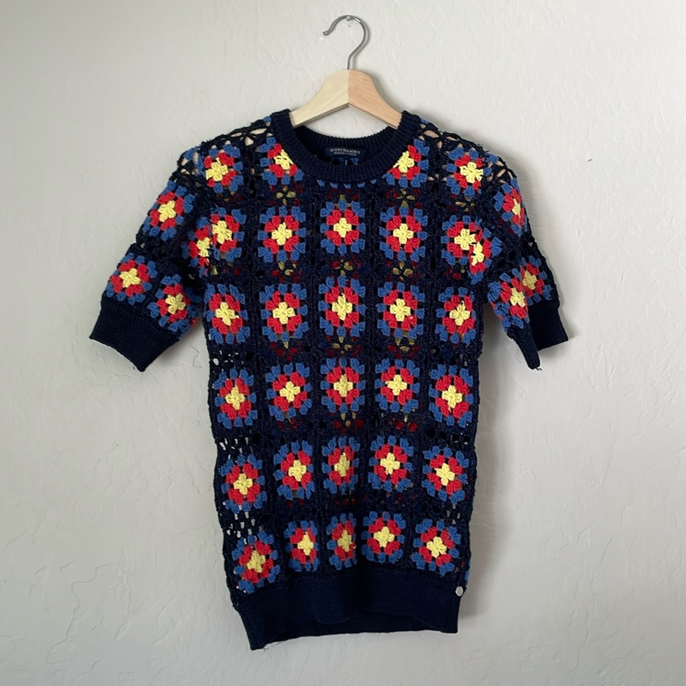 Lianne Crochet Sweater Tee